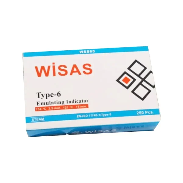 اندیکاتور شیمیایی اتوکلاو WISAS کلاس 6