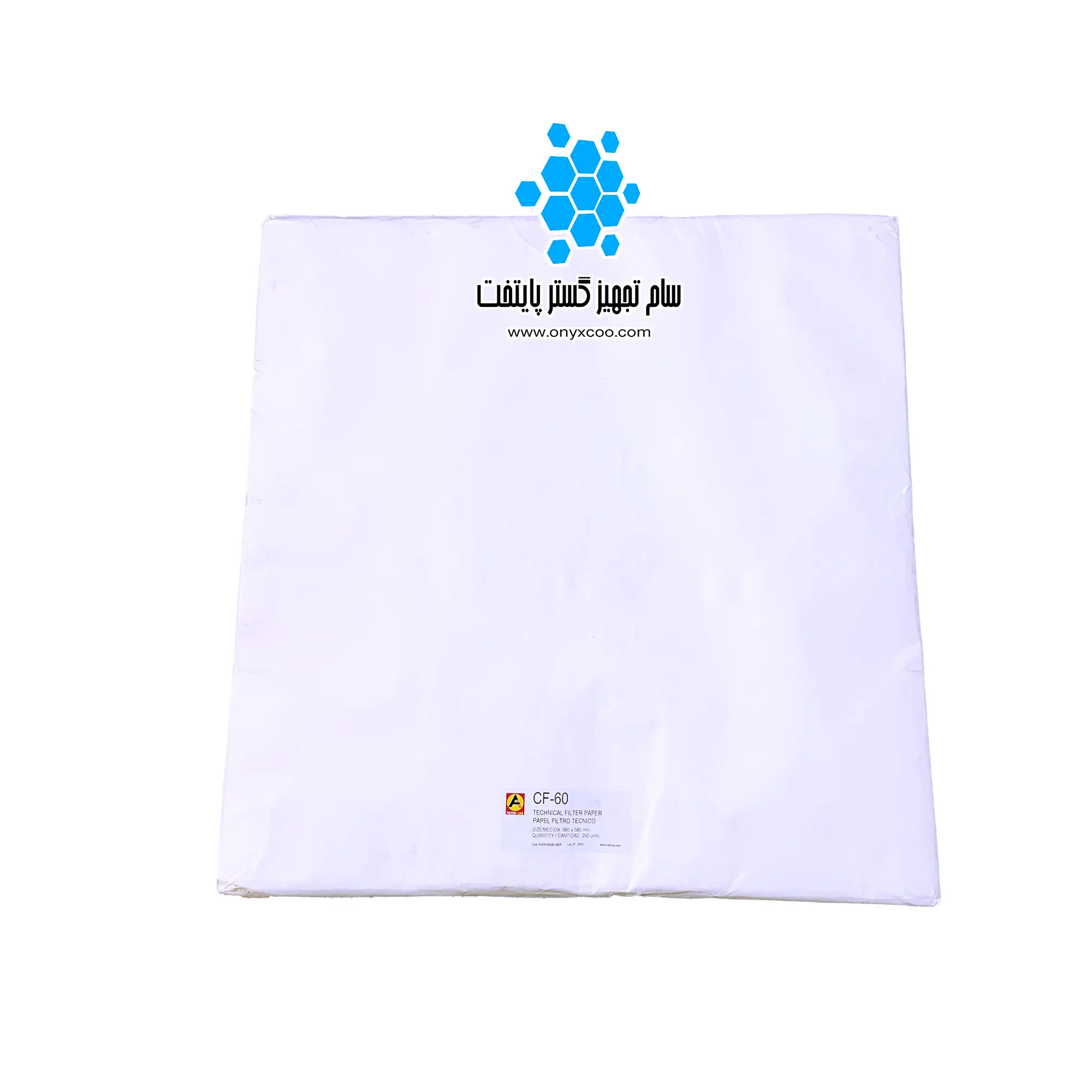 کاغذ صافی مدل CF60 فیلترلب اسپانیا کاغذ صافی آزمایشگاهی Filterlab مدل CF60 | گرماژ 60 گرم